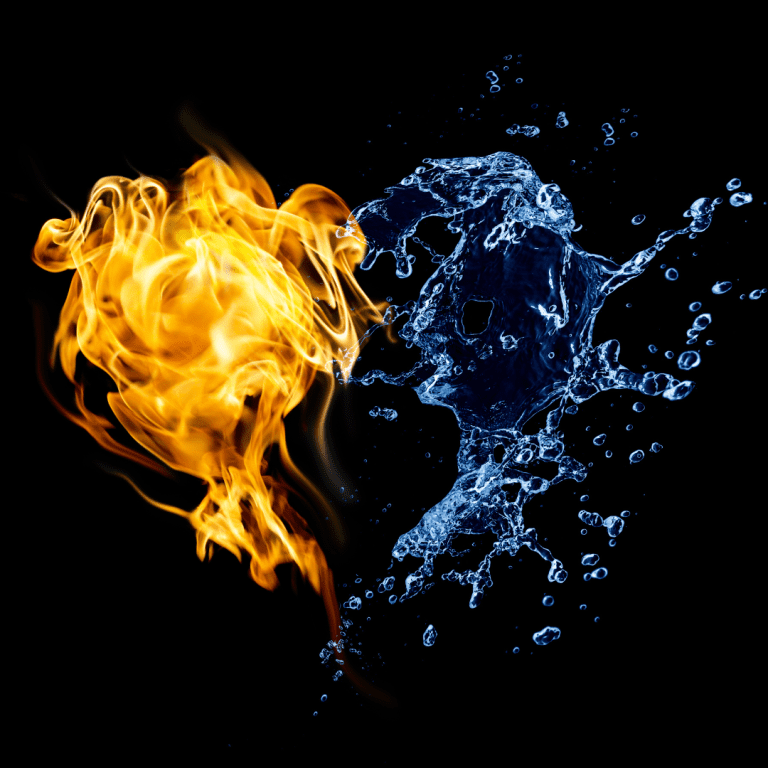 Fire and Water: A Representation of Pitta Dosha