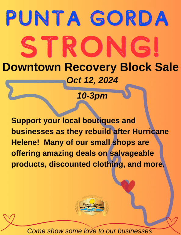 Punta Gorda Strong: Downtown Recovery Block Sale